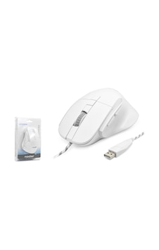 7d Ergonomi K Kablolu Ofi S Mouse 3600 Dpi - Beyaz Nd1209w