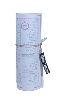 Arapça Avamil Şeması Poster Tablo / Kolektif Arapça Avamil Şeması Poster Tablo / Kolektif