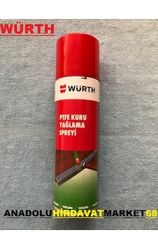 Würth Kuru Yağlama Spreyi Sanroof ve Kapı Yağlama Spreyi 300 ML Würth Kuru Yağlama Spreyi Sanroof ve Kapı Yağlama Spreyi 300 ML