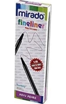 Mirado Fineliner Keçeli Kalem Ince Uçlu 0.4 Mm 12 Li Koyu Pembe Kod : 08 (1 Paket 12 Adet Tek Renk) Mirado Fineliner Keçeli Kalem Ince Uçlu 0.4 Mm 12 Li Koyu Pembe Kod : 08 (1 Paket 12 Adet Tek Renk)