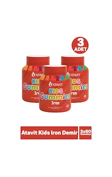 Atavit Kids Iron Demir 60 Gummies 3 Adet Atavit Kids Iron Demir 60 Gummies 3 Adet