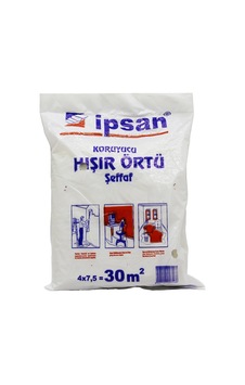 30-m2 4x7.5mt Hışır Şeffaf Koruyucu Örtü Bx40 30-m2 4x7.5mt Hışır Şeffaf Koruyucu Örtü Bx40