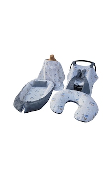 Pike&müslin Babynest Seti - 5 Parça Pike&müslin Babynest Seti - 5 Parça