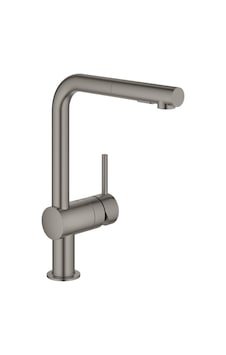 Grohe 30274al0 Minta Tek Kumandalı Eviye Bataryası Siyah Grohe 30274al0 Minta Tek Kumandalı Eviye Bataryası Siyah