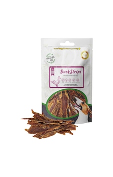 Eco Natura Pet Duck Strips Yumuşak Ördek Eti Dilim Yetişkin Köpek Ödülü 80 G