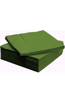 Yeşil Renkli Peçete Sunumluk Dekoratif Doğum Günü Parti Konsepti Yeşil Renkli Peçete Sunumluk Dekoratif Doğum Günü Parti Konsepti