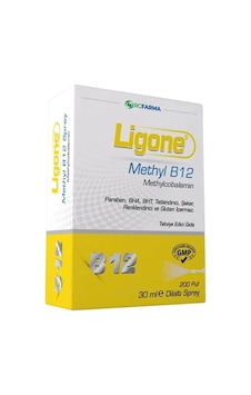Ligone Methyl B12 Methylcobalamin Dilaltı Sprey 30 Ml Ligone Methyl B12 Methylcobalamin Dilaltı Sprey 30 Ml