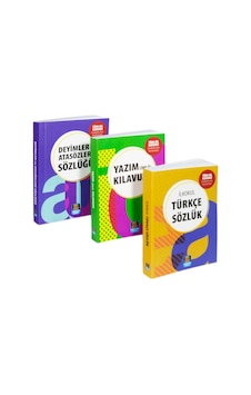 İlkokul Türkçe Sözlük Atasözleri Ve Deyimler Sözlüğü Yazım İmla Kılavuzu 3'lü Set Tdk Onaylı İlkokul Türkçe Sözlük Atasözleri Ve Deyimler Sözlüğü Yazım İmla Kılavuzu 3'lü Set Tdk Onaylı