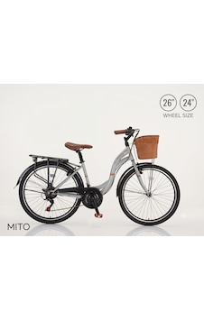Mito Venüs V 26 Jant 21 Vites Şehir Bisikleti Gri