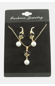 Çiçek İnci Zirkon Taşlı Set Kolye Elk-bjtıeg Gümüş 91644691 Çiçek İnci Zirkon Taşlı Set Kolye Elk-bjtıeg Gümüş 91644691