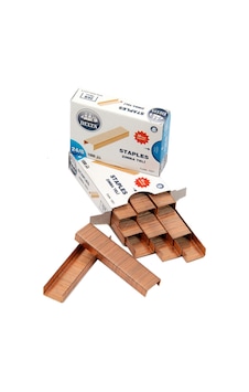 Zımba Teli 1000 Li 24/6 Sarı 1551 10'lu Paket Zımba Teli 1000 Li 24/6 Sarı 1551 10'lu Paket