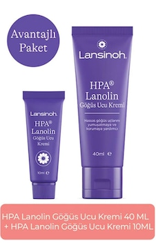 Lanolin Göğüs Ucu Kremi 40 Ml + 10 Ml Set Lanolin Göğüs Ucu Kremi 40 Ml + 10 Ml Set