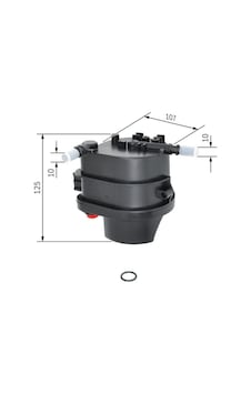 Bosch 0450907007 Yakıt Filtresi Mazot Isıtıcısız Ford Fiesta V Fu Bosch 0450907007 Yakıt Filtresi Mazot Isıtıcısız Ford Fiesta V Fu