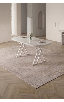 Opss Bohem 90x168 Sabit Yemek Masası Mutfak Masası Beyaz Opss Bohem 90x168 Sabit Yemek Masası Mutfak Masası Beyaz