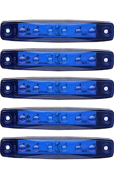 Mavi Parmak Led Dorse Lamba 6 Ledli 12-24v 5'li Mavi Parmak Led Dorse Lamba 6 Ledli 12-24v 5'li