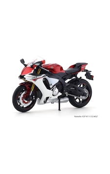 Yamaha Yzf-r1 Kırmızı Beyaz 1/12 Motosiklet Diecast Model Yamaha Yzf-r1 Kırmızı Beyaz 1/12 Motosiklet Diecast Model