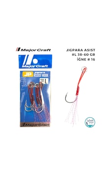 Major Craft Jigpara Tekli Asist İğne L 30-60gr 5 Adet Major Craft Jigpara Tekli Asist İğne L 30-60gr 5 Adet
