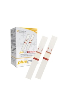 Plusmed Hblyzer Hemoglobin Ölçüm Stribi 50'li Plusmed Hblyzer Hemoglobin Ölçüm Stribi 50'li