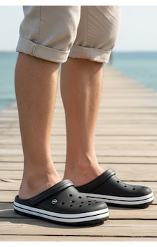Ekonomik Ayakkabı Sonimix Unisex Terlik Hafif Kaymaz Tabanlı Günlük Bahçe Ve Plaj Sandaleti Siyah Siyah Ekonomik Ayakkabı Sonimix Unisex Terlik Hafif Kaymaz Tabanlı Günlük Bahçe Ve Plaj Sandaleti Siyah Siyah