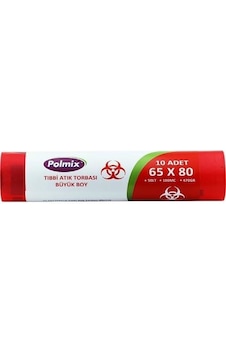 Polmix Atık Poşeti 65X80 Büyük Boy 100 Mikron Pk 10 Lu Polmix Atık Poşeti 65X80 Büyük Boy 100 Mikron Pk 10 Lu