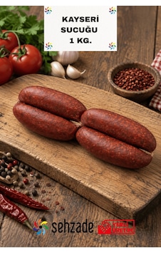 Şehzade Vakumlu Paket Fermente Sucuk 1 KG Şehzade Vakumlu Paket Fermente Sucuk 1 KG