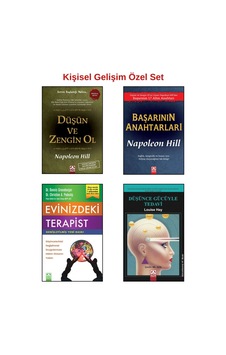 1.düşün Ve Zengin Ol 2.başarının Anahtarları 3.evinizdeki Terapist 4.düşünce Gücüyle Tedavi-4 Kitap