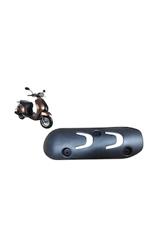 Kuba Blueberry 50cc Egzoz Muhafaza Plastiği Siyah Kuba Blueberry 50cc Egzoz Muhafaza Plastiği Siyah