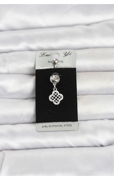 316l Cerrahi Çelik Zirkon Taşlı Sallantılı Yonca Model Göbek Piercing Tj-pr1397 Çok Renkli 316l Cerrahi Çelik Zirkon Taşlı Sallantılı Yonca Model Göbek Piercing Tj-pr1397 Çok Renkli