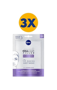 Nivea Cellular Hyaluron Filler Dolgunlaştırıcı Kolaje Kağıt Maske 3 Adet Nivea Cellular Hyaluron Filler Dolgunlaştırıcı Kolaje Kağıt Maske 3 Adet