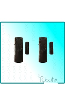 Robotix Rb-4444s Siyah Kapı Pencere Alarmı 2 Adet Robotix Rb-4444s Siyah Kapı Pencere Alarmı 2 Adet
