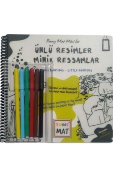 Funny Mat Ünlü Resimler Minik Ressamlar Kalemli Mini Set Funny Mat Ünlü Resimler Minik Ressamlar Kalemli Mini Set