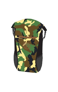 Jr Gear Chameleon Su Geçirmez Sırt Çantası 18 Litre-KAMUFLAJ Jr Gear Chameleon Su Geçirmez Sırt Çantası 18 Litre-KAMUFLAJ