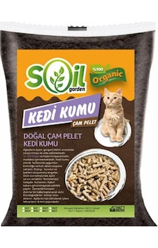 Soil Garden Organik Çam Pelet Kedi Kumu 40 L Soil Garden Organik Çam Pelet Kedi Kumu 40 L