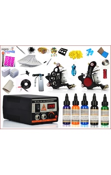 Xline Tattoo Xl-3499 - 2 Makineli Büyük Boyalı Dövme Makinesi Seti Xline Tattoo Xl-3499 - 2 Makineli Büyük Boyalı Dövme Makinesi Seti