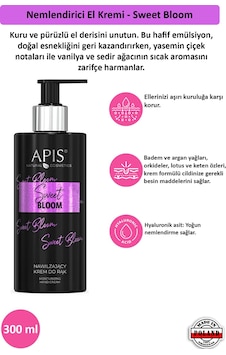 Apis Natural Sweet Bloom Nemlendirici El Kremi 300 ML