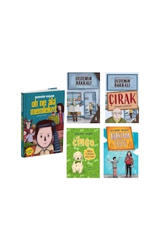 Şermin Yaşar 5 Kitap Set Oh Ne Ala Memleket, Dedemin Bakkalı, Dedemin Bakkalı Çırak, Cingo, Abartma Tozu Şermin Yaşar 5 Kitap Set Oh Ne Ala Memleket, Dedemin Bakkalı, Dedemin Bakkalı Çırak, Cingo, Abartma Tozu