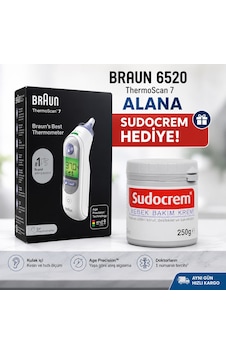 Braun 6520 + 250gr Sudocrem Hediyeli Braun 6520 + 250gr Sudocrem Hediyeli