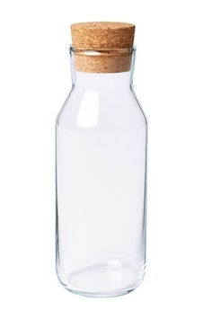 Ikea 0.5 L Karaf Sürahi Şişe Mantar Kapaklı Ikea 0.5 L Karaf Sürahi Şişe Mantar Kapaklı