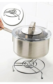 Orret Home Metal Ayaklı Yuvarlak Paslanmaz Nihale, Krom Kaplama, Şık Ve Dayanıklı Masa Koruyucu Sku: Zeus8690010542113 002 - Altın Orret Home Metal Ayaklı Yuvarlak Paslanmaz Nihale, Krom Kaplama, Şık Ve Dayanıklı Masa Koruyucu Sku: Zeus8690010542113 002 - Altın