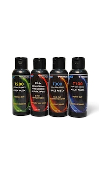 Trendwax 100ml Pasta Cila Seti Kalın, Orta,ince Pasta Ve Koruyucu Cila Wax Trendwax 100ml Pasta Cila Seti Kalın, Orta,ince Pasta Ve Koruyucu Cila Wax