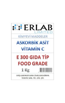 Askorbik Asit E300 (Gıda Tip ) 1 Kg. C Vitamini Askorbik Asit E300 (Gıda Tip ) 1 Kg. C Vitamini