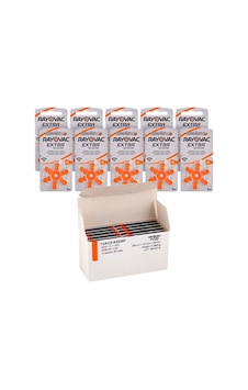 Rayovac Extra Advanced 13 / Pr48 Numara Kulaklık Pili 6lı - 10lu Paket Rayovac Extra Advanced 13 / Pr48 Numara Kulaklık Pili 6lı - 10lu Paket