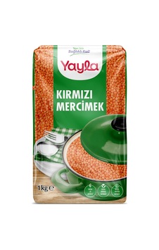 Yayla Kırmızı Mercimek 1 Kg - 7 Adet Tarı Yayla Kırmızı Mercimek 1 Kg - 7 Adet Tarı