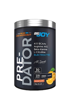 Bigjoy Pre-workout Predator 510gr Portakal Aromalı Bigjoy Pre-workout Predator 510gr Portakal Aromalı