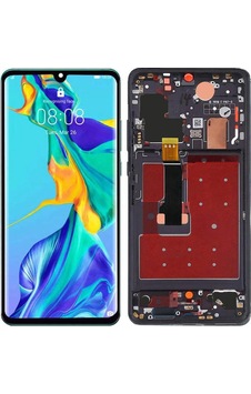 Huawei P30 İle Uyumlu Oled Ekran Dokunmatik Çıtalı
