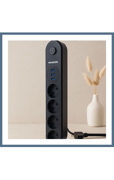 Buradabulabilirsin Termal Korumalı Anahtarlı 4'lü Uzatma Kablosu 3 Usb 2 M Bbz Buradabulabilirsin Termal Korumalı Anahtarlı 4'lü Uzatma Kablosu 3 Usb 2 M Bbz