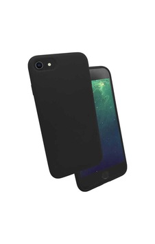 Apple Uyumlu iPhone 7 Kılıf Zore Silk Silikon Siyah Apple Uyumlu iPhone 7 Kılıf Zore Silk Silikon Siyah