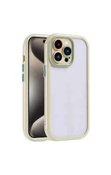 Apple Uyumlu iPhone 15 Pro Kılıf Kamera Korumalı Renkli Kenar Ve Çerçeve Tasarımlı Redclick Vitamin Kapak - Yeşil Apple Uyumlu iPhone 15 Pro Kılıf Kamera Korumalı Renkli Kenar Ve Çerçeve Tasarımlı Redclick Vitamin Kapak - Yeşil