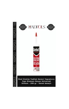 Özel Üretim Tadilat Gereci Yapıştırıcı Yapı Elemanı Beyaz Universal Silikon - 280 Gr - Genel Amaçlı Özel Üretim Tadilat Gereci Yapıştırıcı Yapı Elemanı Beyaz Universal Silikon - 280 Gr - Genel Amaçlı
