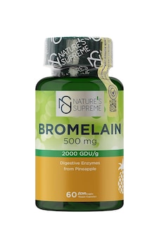 Natures Supreme Bromelain 60 Kapsül Natures Supreme Bromelain 60 Kapsül